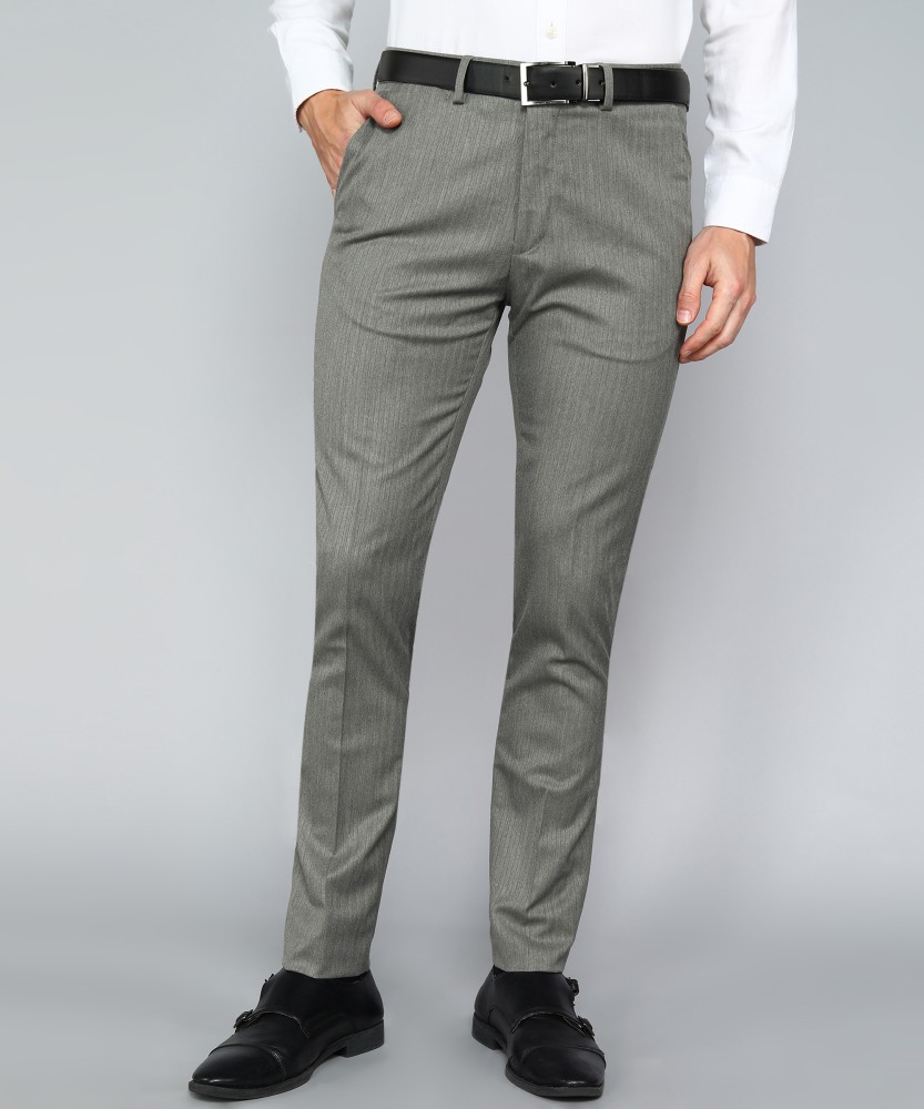Arrow Formal Trousers : Buy Arrow Men Light Blue Jackson Slim Fit Patterned Formal  Trousers Online | Nykaa Fashion