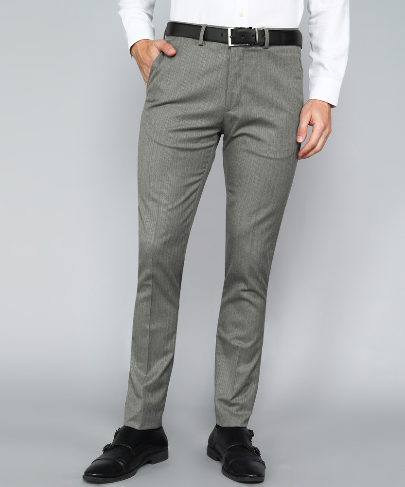 Arrow Newyork Skinny Fit Men Grey Trousers Buy Arrow Newyork