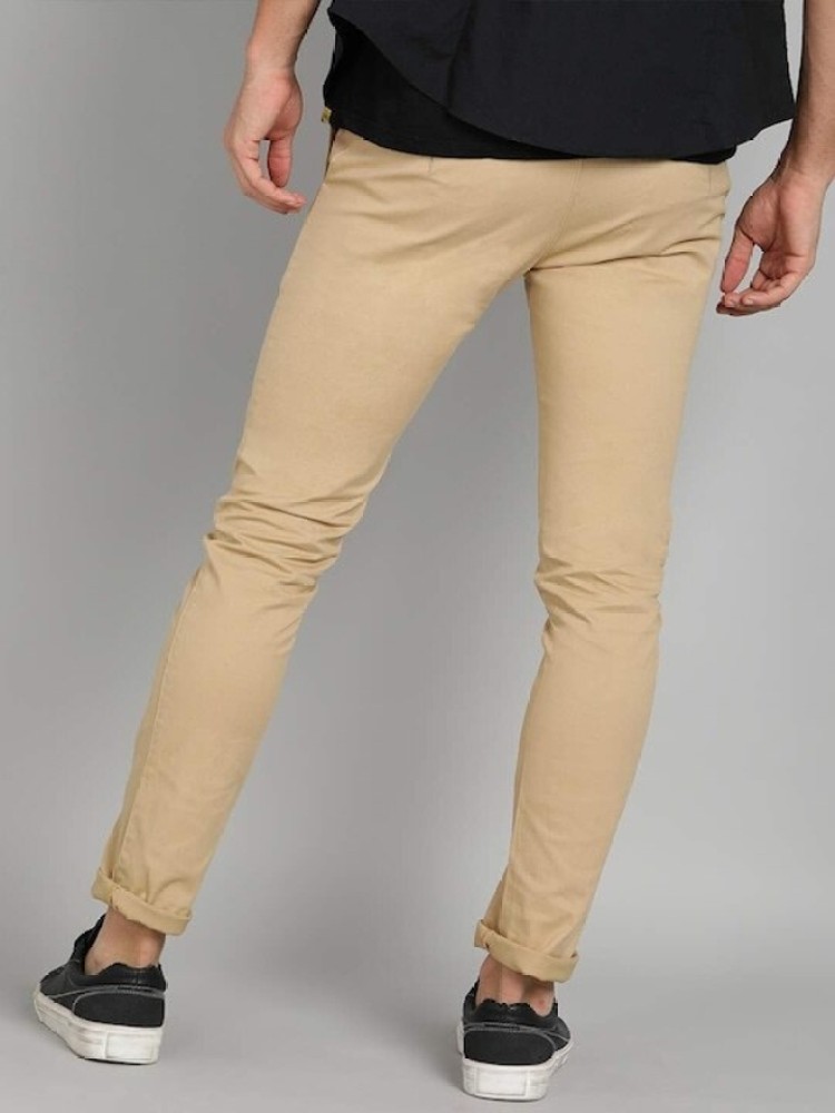 Mens Cream Trousers  Chinos  Plain Front Trousers  Next Official Site