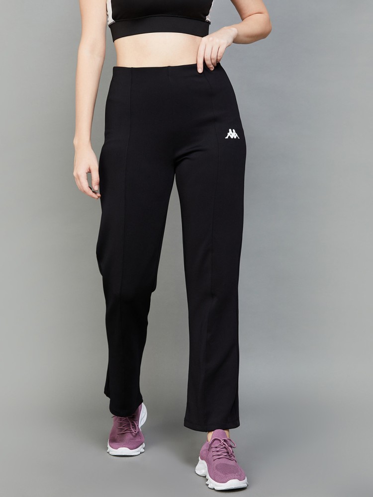 Kappa Regular Fit Women Black Trousers Buy Kappa Regular Fit Women Black Trousers Online at Best Prices in India Flipkart