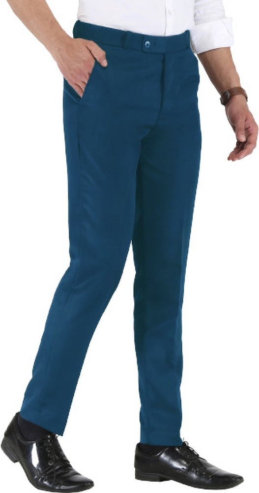 K.S.fashion Cotton Blend Formal Trousers For Man
