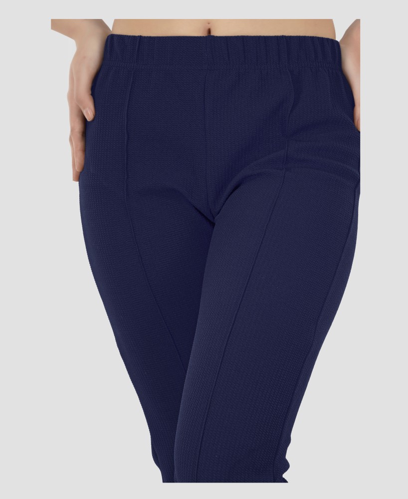 Stretchable Flared Trousers