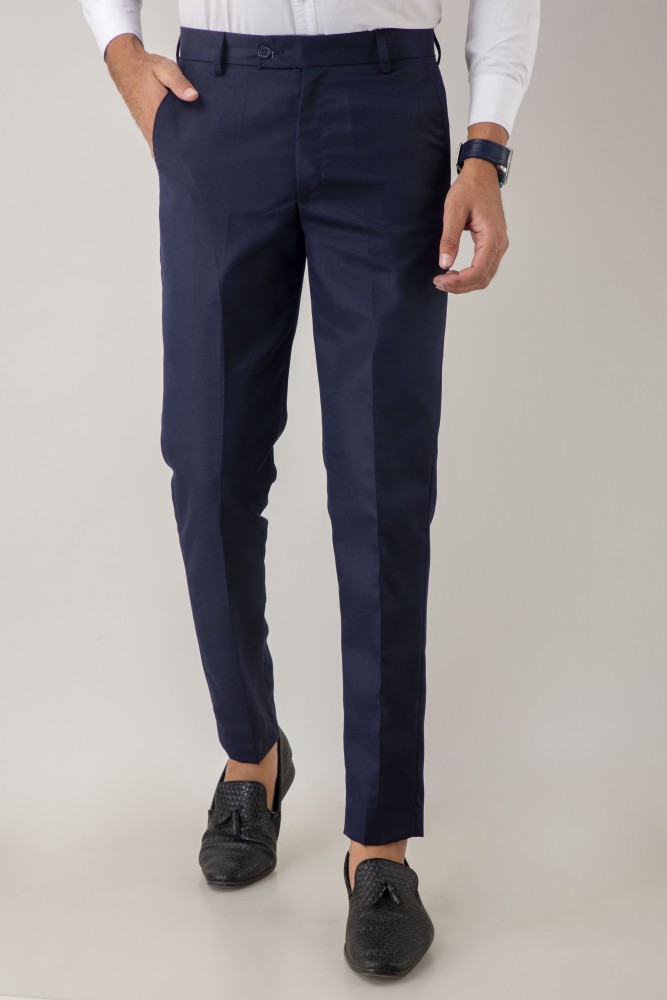 YOUNG - Royal blue trousers - Regular fit - Shop Varteks d.d.