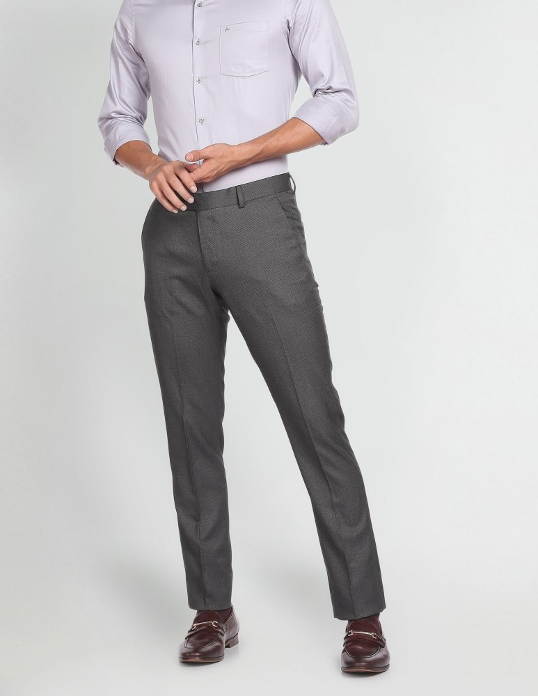 Buy Changrobe Mens Slim fit Formal Trousers  Black Formal Pant for Men for  Official Use Black32 at Amazonin