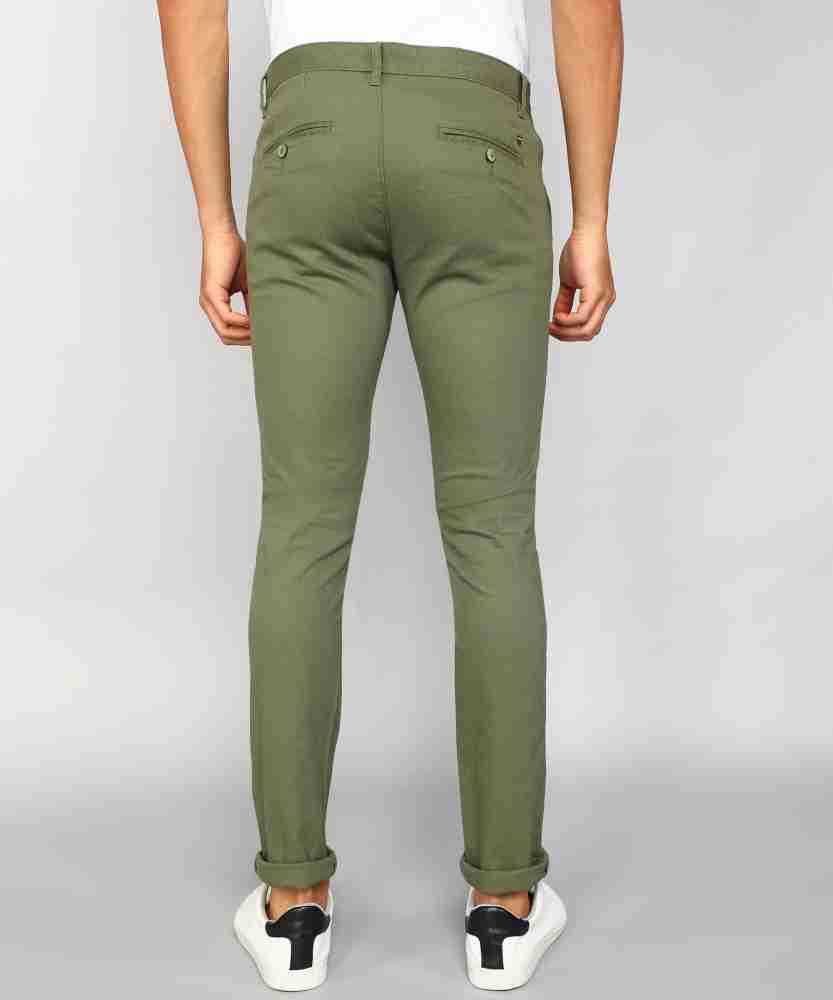 Louis Philippe Sport Men's Slim Fit Casual Trousers (LYTF1S01463_Khaki_32)  : : Clothing & Accessories