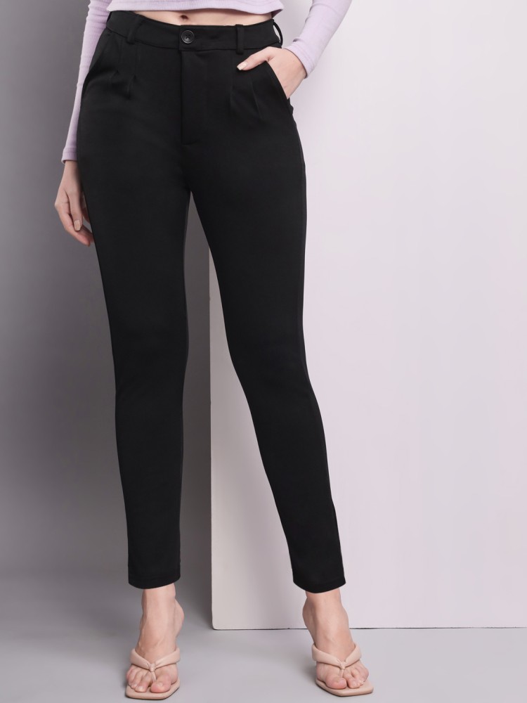 QRious Regular Fit Women Pink Trousers  Buy QRious Regular Fit Women  Pink Trousers Online at Best Prices in India  Flipkartcom