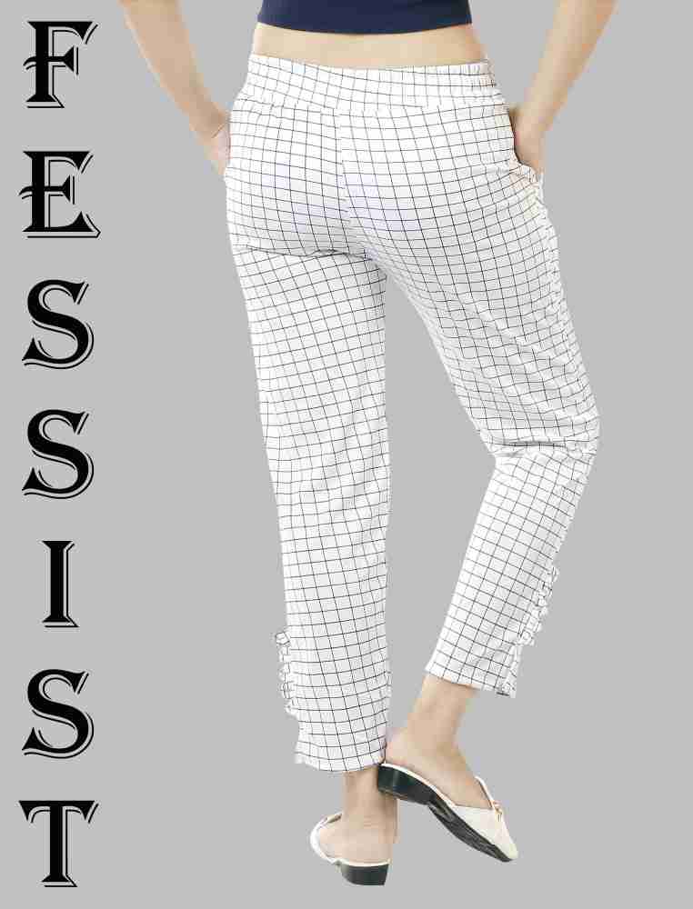 Fessist Regular Fit Women Multicolor Trousers - Buy Fessist Regular Fit  Women Multicolor Trousers Online at Best Prices in India