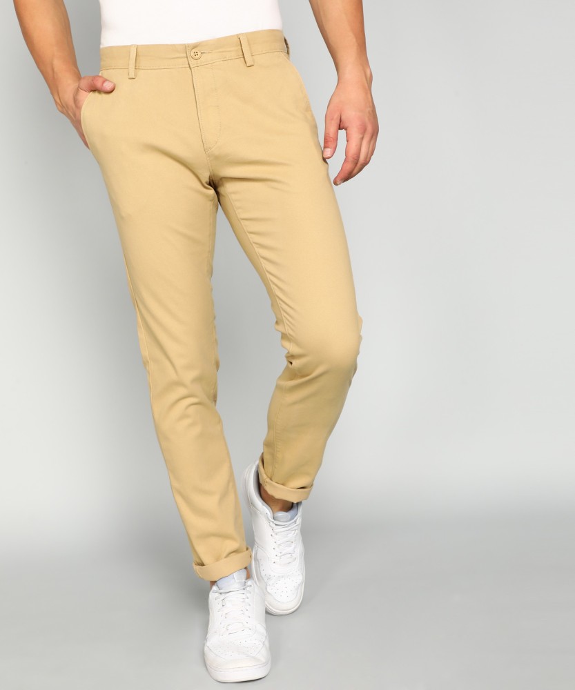 Buy Men Grey Super Slim Fit Solid Formal Trousers online  Looksgudin
