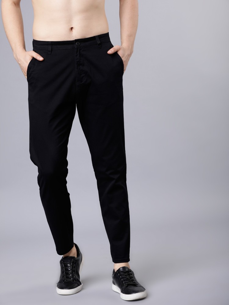 SELECTED HOMME Slim Fit Men Black Trousers  Buy SELECTED HOMME Slim Fit Men  Black Trousers Online at Best Prices in India  Flipkartcom
