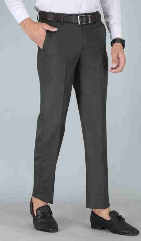 Decible Polyster FormalTrousers For Man, formal pants black, black pant