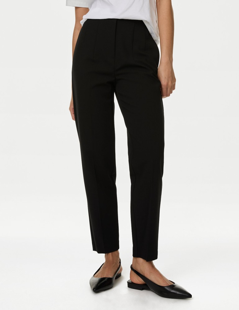 MARKS SPENCER Tapered Women Black Trousers Buy MARKS SPENCER Tapered Women Black Trousers Online at Best Prices in India Flipkart