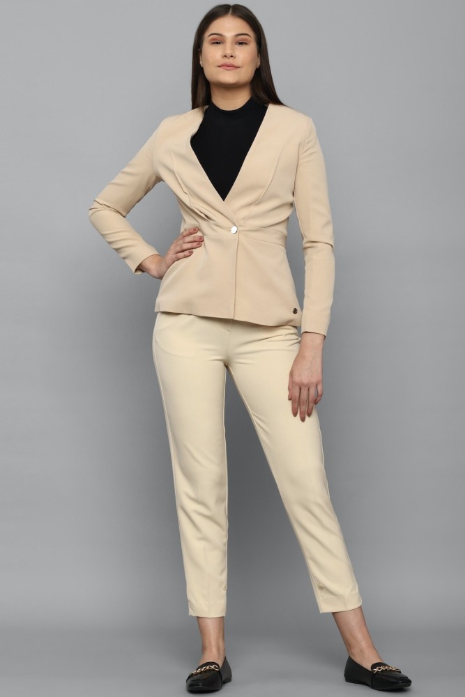 Allen Solly Regular Fit Women Cream Trousers Buy Allen Solly Regular Fit Women Cream Trousers Online at Best Prices in India Flipkart