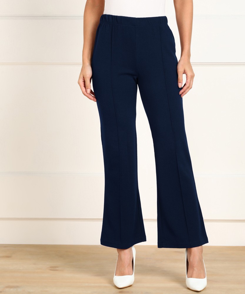 Buy Blue Trousers Online  W for Woman