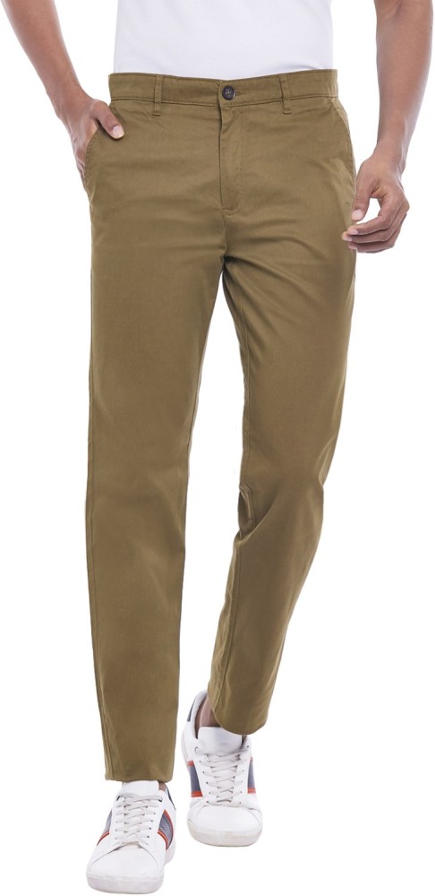 Byford By Pantaloons Grey Solid Regular Fit Chinos - Buy Byford By Pantaloons  Grey Solid Regular Fit Chinos online in India