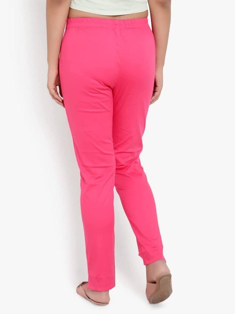 LUX LYRA Slim Fit Women Pink Trousers - Buy LUX LYRA Slim Fit Women Pink  Trousers Online at Best Prices in India