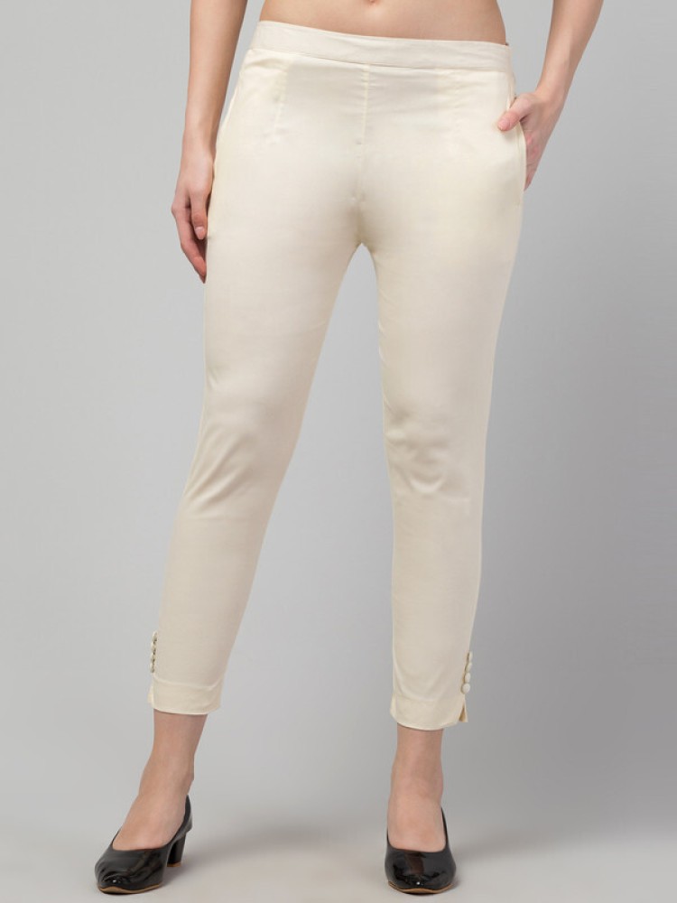 Buy Beige Trousers  Pants for Women by KRAUS Online  Ajiocom