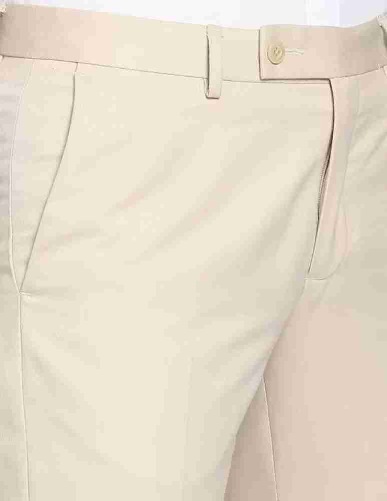 Kurus Regular Fit Men Beige Trousers - Buy Kurus Regular Fit Men