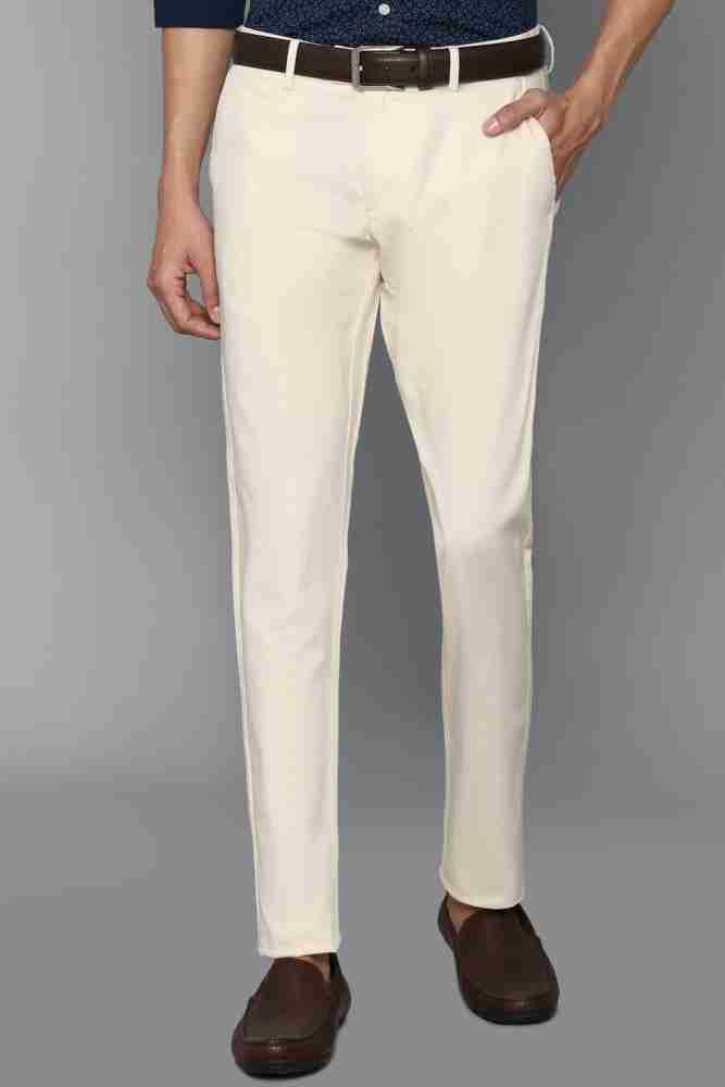 Allen solly deals linen trousers