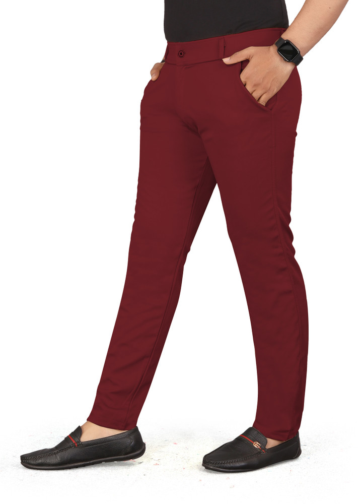 Discover 89+ maroon pants men in.eteachers