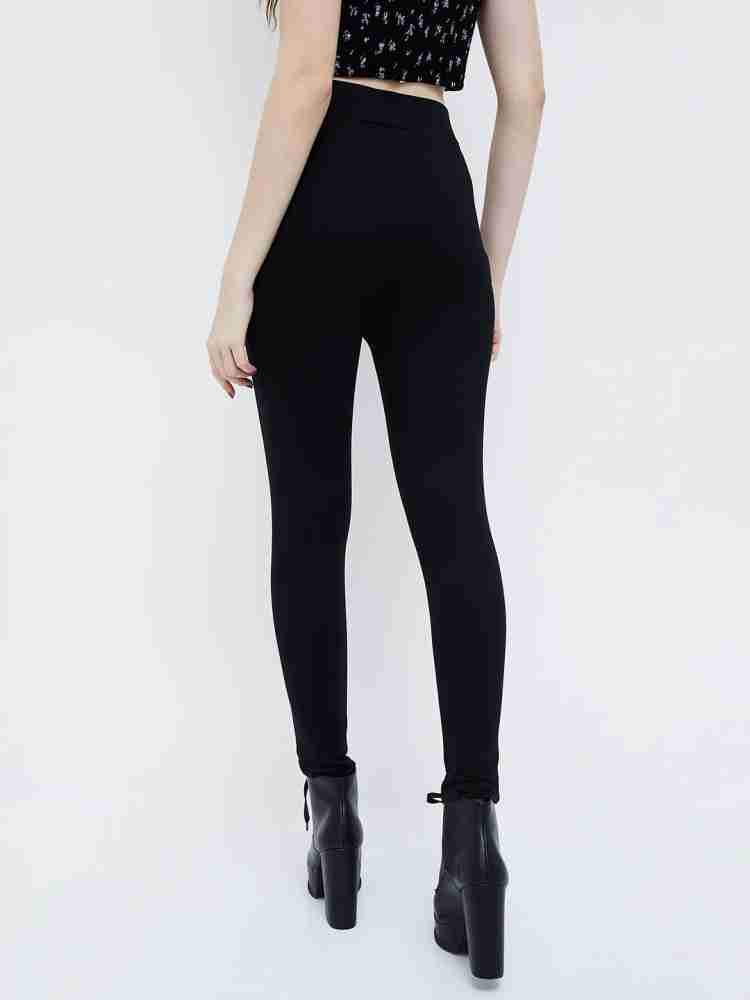 Ginger by Lifestyle Black Regular Fit Leggings