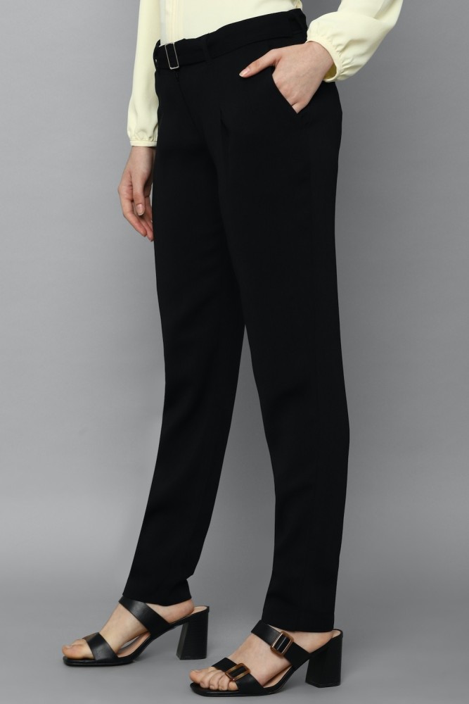 Buy Grey Trousers & Pants for Women by ALLEN SOLLY Online | Ajio.com