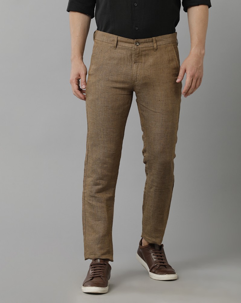 Linen trousers online best sale