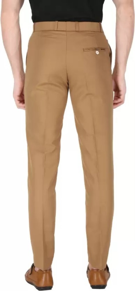 Kurus Regular Fit Men Beige Trousers - Buy Kurus Regular Fit Men Beige  Trousers Online at Best Prices in India