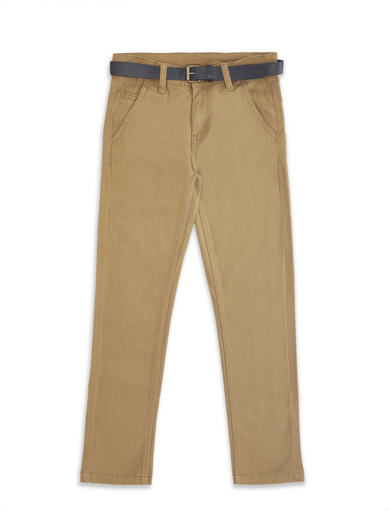 Boys sales khaki trousers