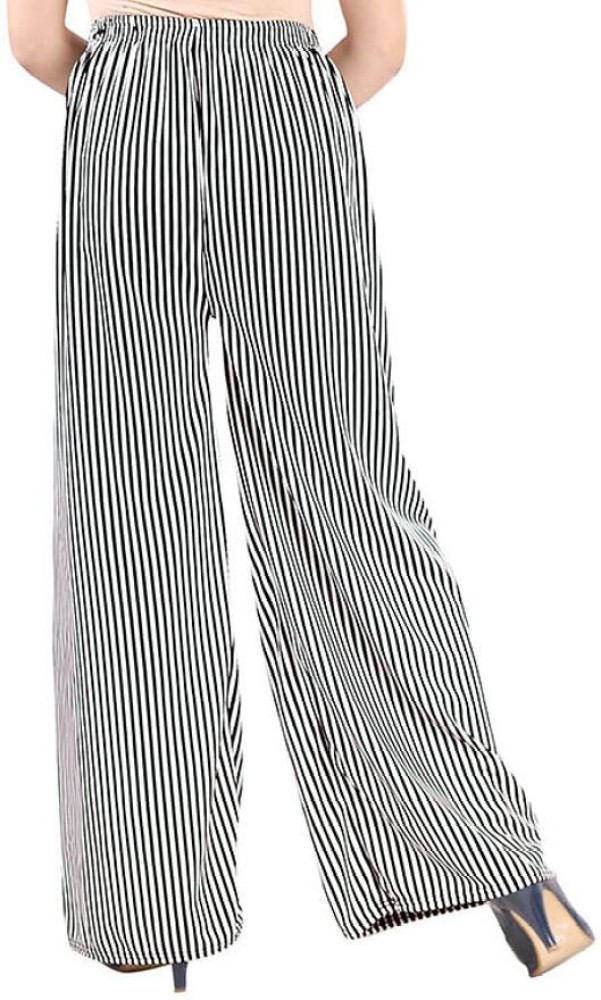 Buy JVSP Womens Satin Printed Regular Fit Bottom Wear Palazzo Pant Pack  of 2 at Amazonin