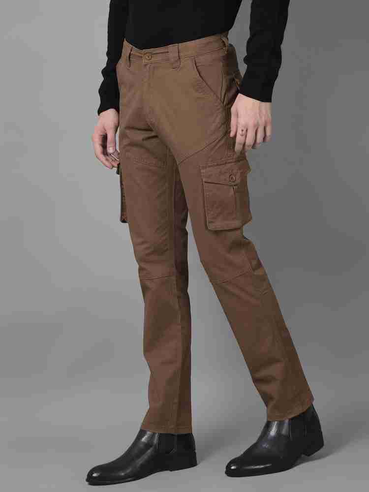 Canary London Slim Fit Men Brown Trousers - Buy Canary London Slim