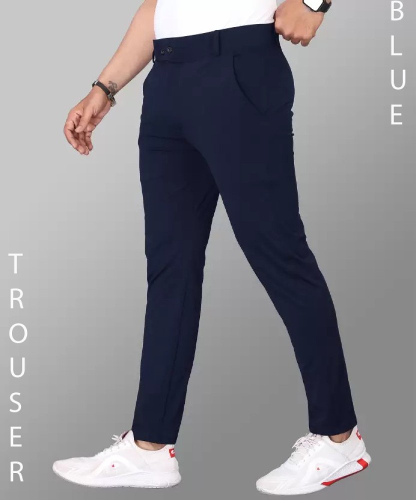 Buy Dvilla Solid, Slim Fit Pant