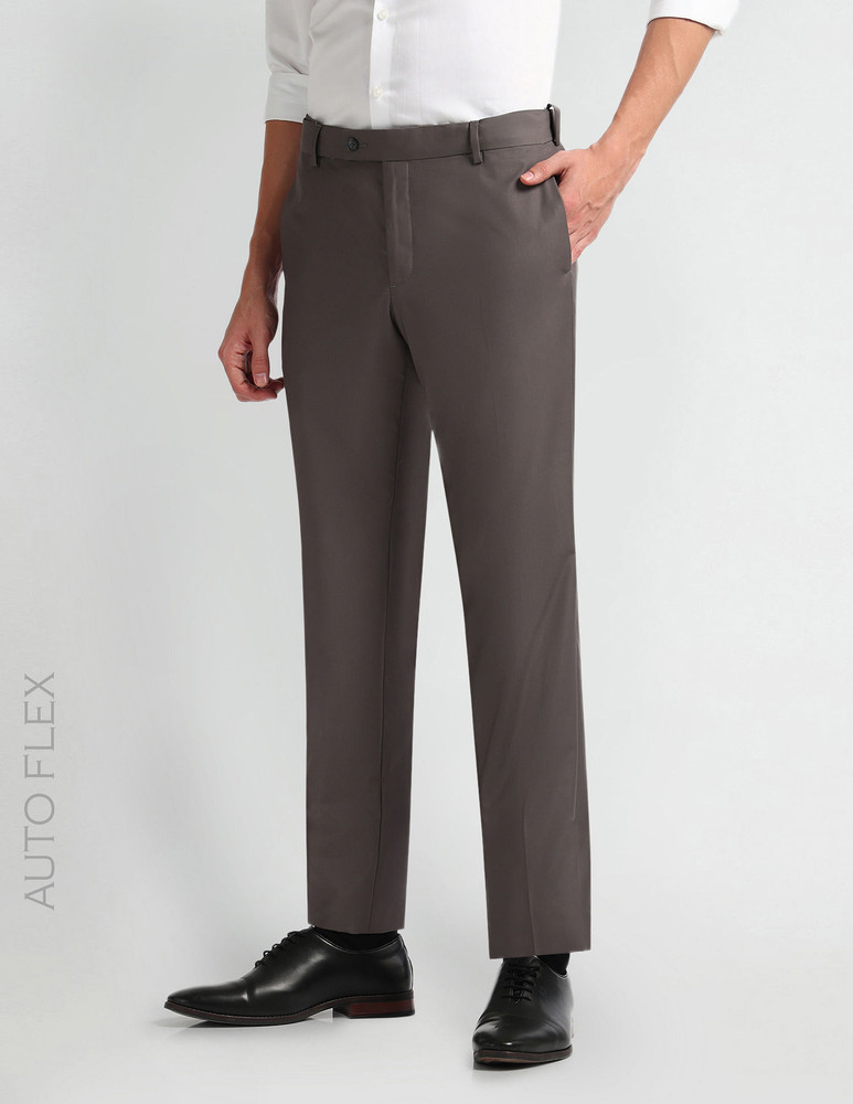 ARROW Slim Fit Men Grey Trousers Buy ARROW Slim Fit Men Grey Trousers Online at Best Prices in India Flipkart