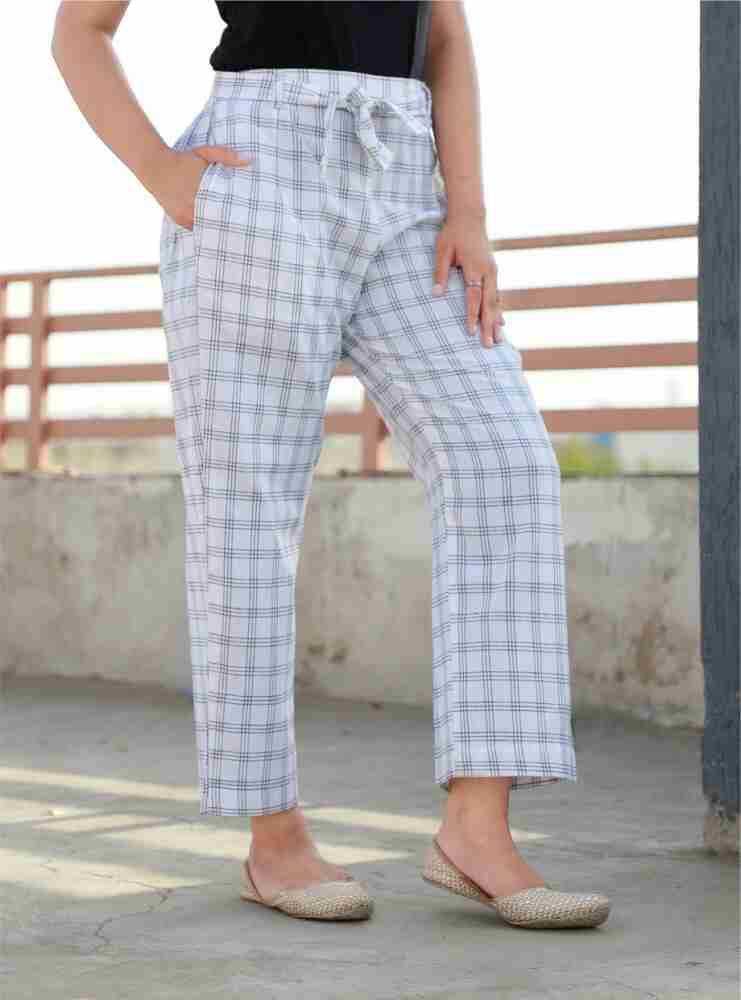 Sharma And Company Regular Fit Women White Trousers Buy Sharma And Company Regular Fit Women White Trousers Online at Best Prices in India Flipkart