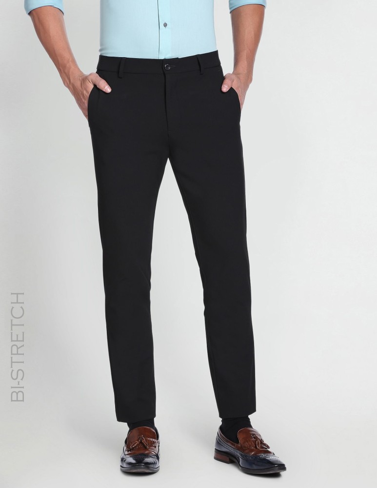 Buy Black Trousers & Pants for Men by Arrow Sports Online | Ajio.com
