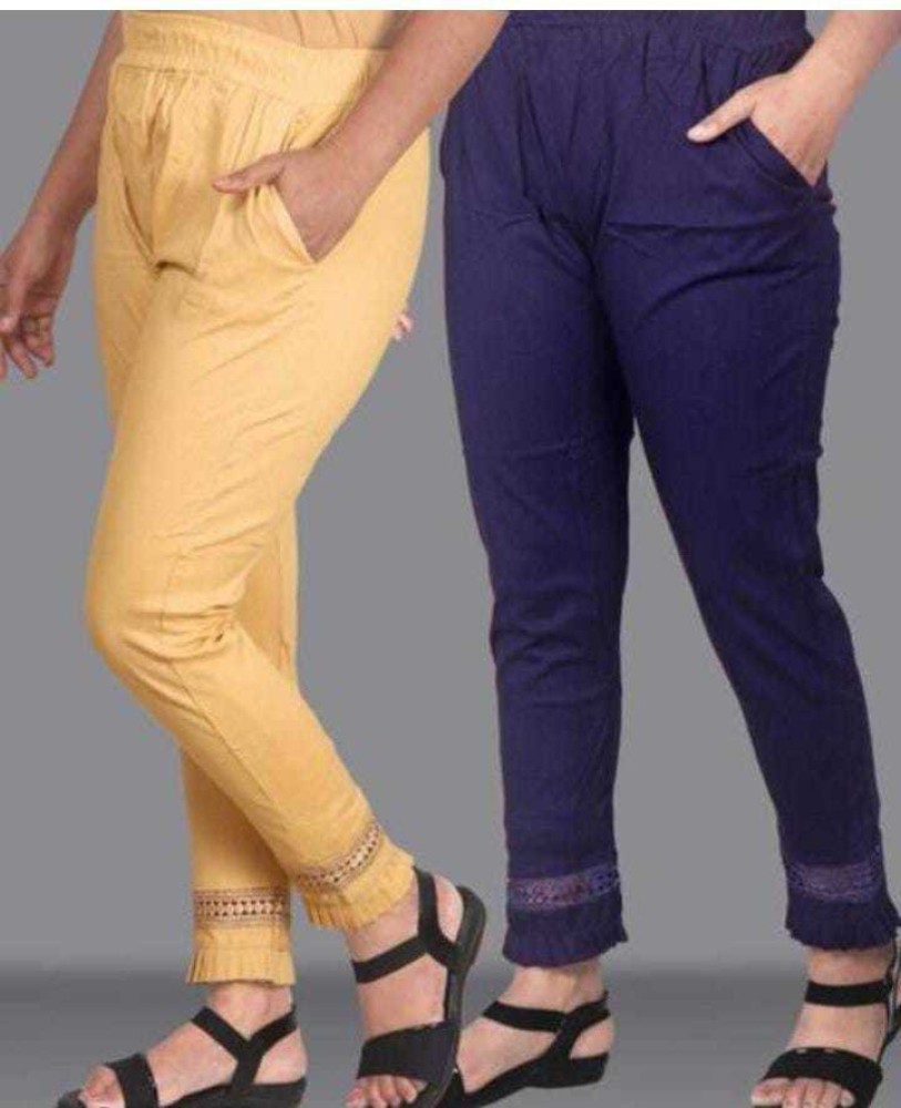 Phase of Trend Regular Fit Women White Black Trousers  Buy Phase of Trend  Regular Fit Women White Black Trousers Online at Best Prices in India   Flipkartcom