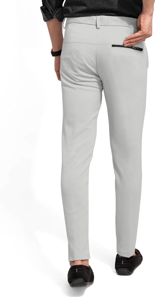 Skinny Fit Grey Trouser  Celio