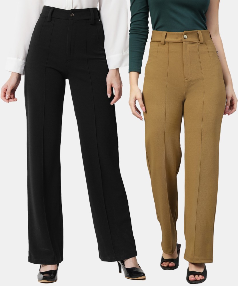 KOTTY Regular Fit Women Multicolor Trousers - Buy KOTTY Regular