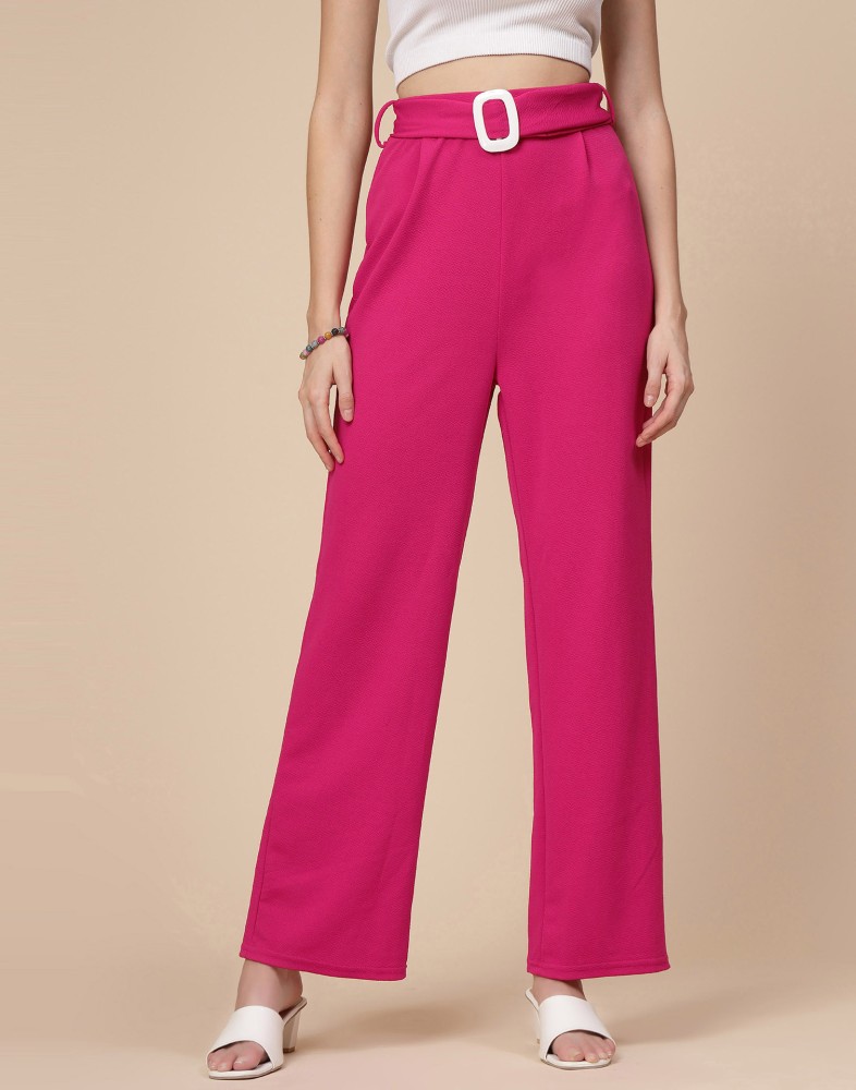 Women's Sale Suit Trousers Pink Slim Trousersleggings