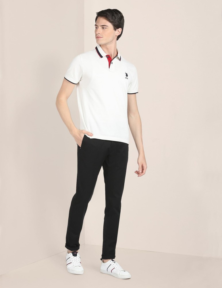 Polo on sale and trousers