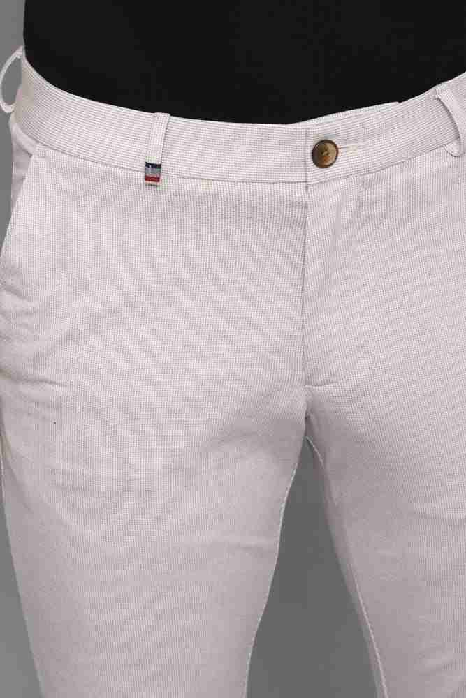 Buy Louis Philippe Grey Trousers Online - 738355