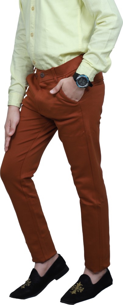 10 Trending Designs of Brown Trousers for Men and Women