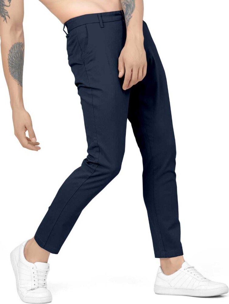 Buy Allen Solly Khaki Cotton Regular Fit Trousers for Mens Online  Tata  CLiQ