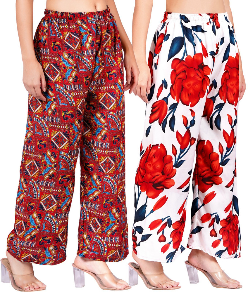 Aprawo Loose Fit Women Multicolor Trousers Buy Aprawo Loose Fit Women Multicolor Trousers Online at Best Prices in India Flipkart