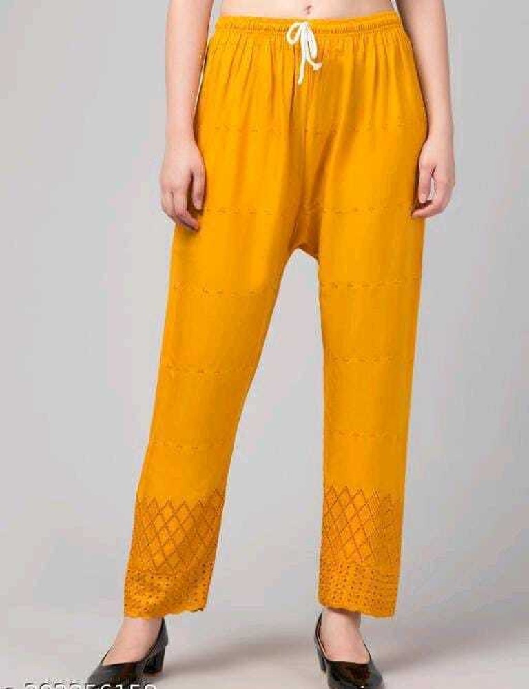 Signe linen pants  yellow  Designbysise