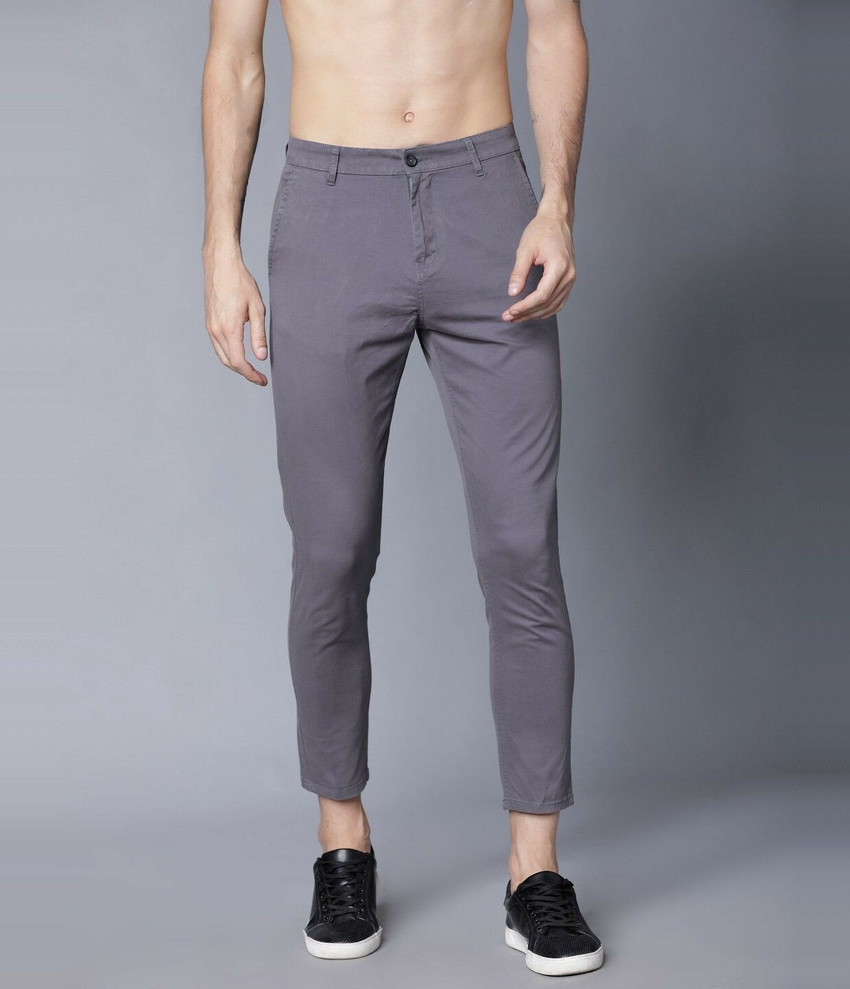 Discover 137+ mens casual grey trousers camera.edu.vn