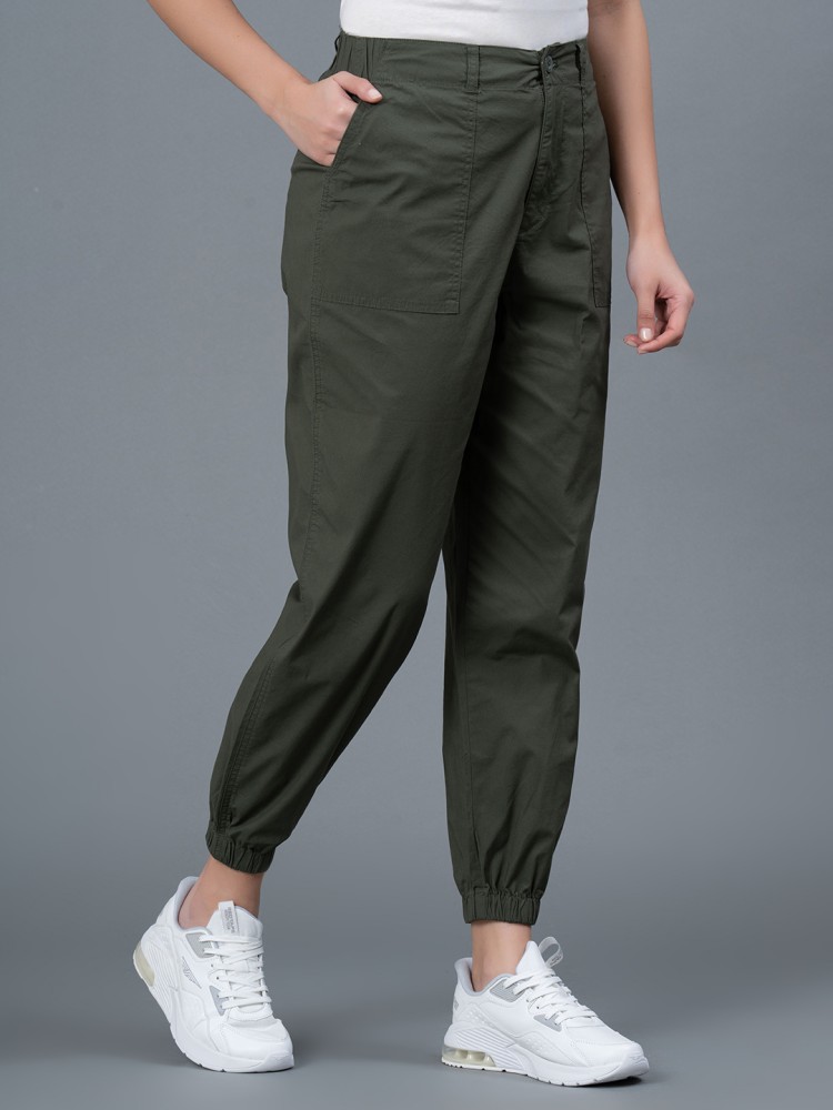 Red tape trousers store online