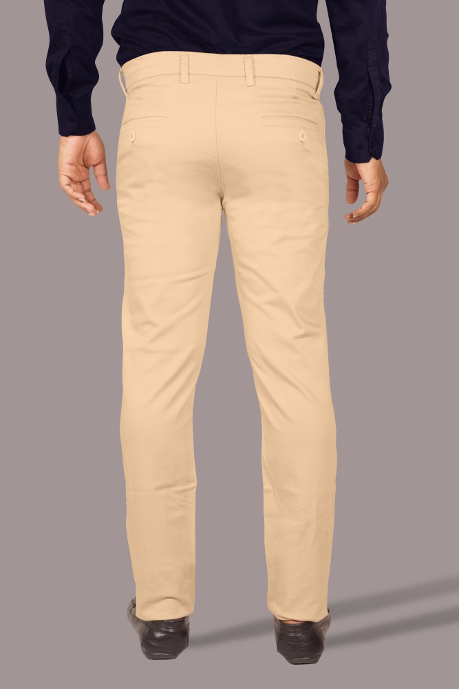 INDIAN TERRAIN Slim Fit Men Khaki Trousers  Buy INDIAN TERRAIN Slim Fit Men  Khaki Trousers Online at Best Prices in India  Flipkartcom