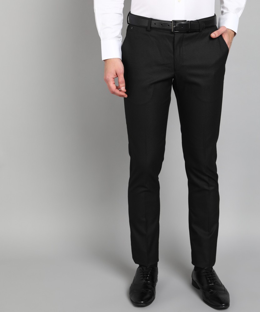 Buy Blackberrys Slim Fit Men Black Trousers Online at Best Prices in India   Flipkartcom