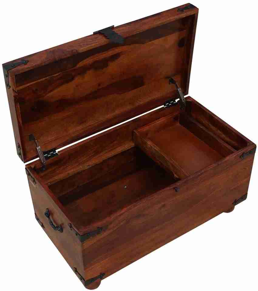 Wooden trunk box discount