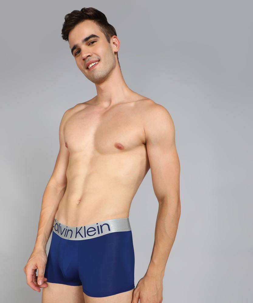 Calvin Klein Athletic Trunk Blue Shadow U1734-8SB - Free Shipping at LASC